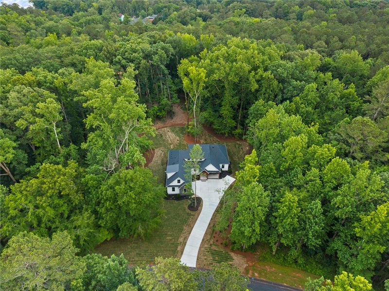 Secluded woodland home offers a peaceful retreat w Secluded woodland home offers a peaceful retreat w