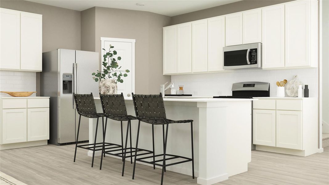 Furnished interior view inside a new home in Elm Creek, Elgin (Image 6).