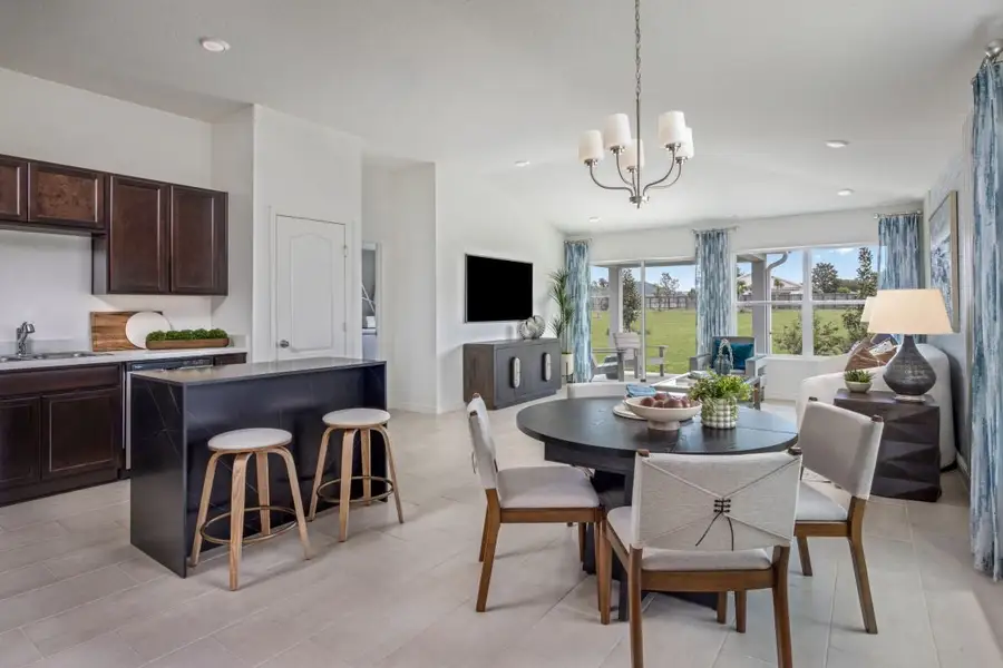 Representative furnished interior of a home built from the 1317 Modeled by KB Home in Reserve at Forest Lake I, Lake Wales (Image 5).