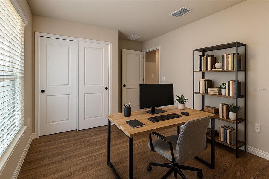 Furnished interior view inside a new home in , Ocala (Image 10).