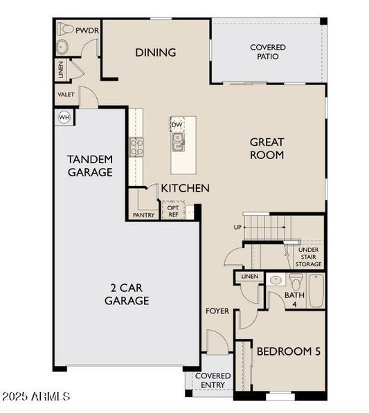 Claro- Lot 7- FIrst Floor Floor Plan