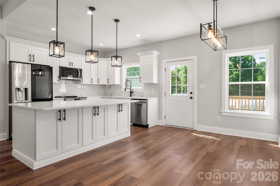 Furnished interior view inside a new home in , Kannapolis (Image 8).