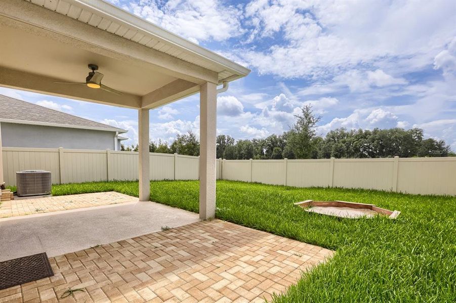 Exterior details and patio area of a home in , Zephyrhills (Image 3). Exterior details and patio area of a home in , Zephyrhills (Image 3).