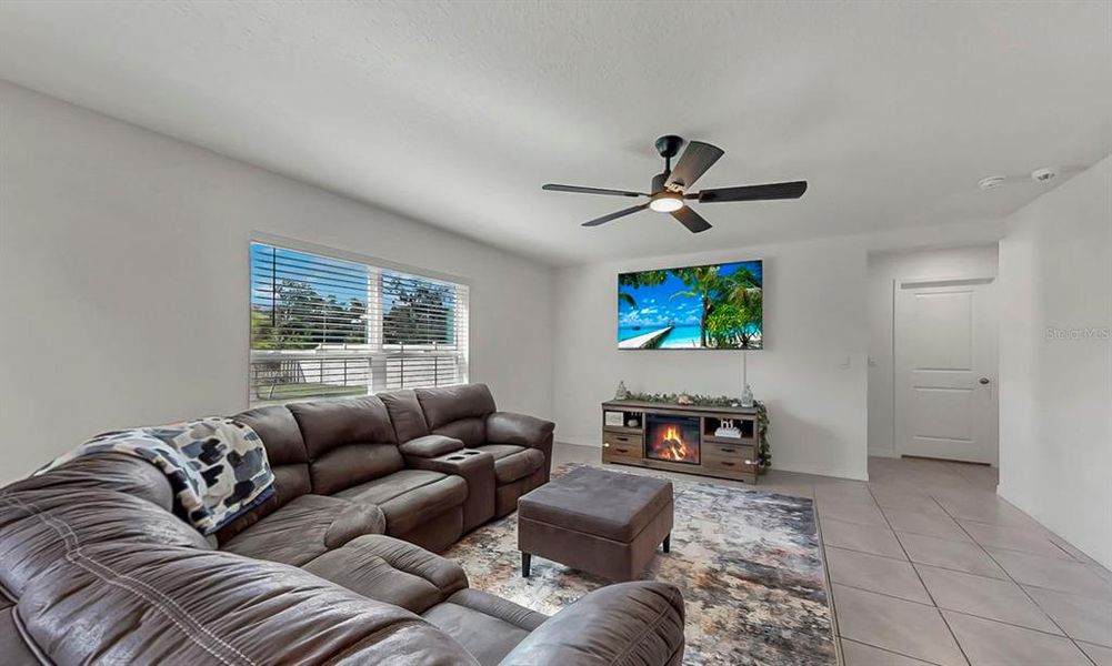 Furnished interior view inside a new home in Berry Bay, Wimauma (Image 12).
