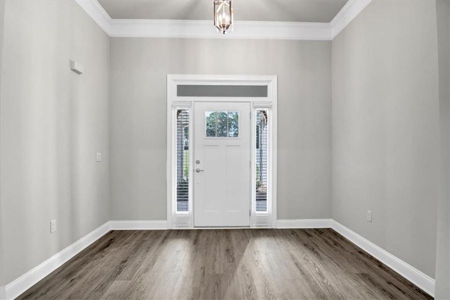 Spacious, unfurnished interior of a new home in Tuscany Hills, Douglasville (Image 27).