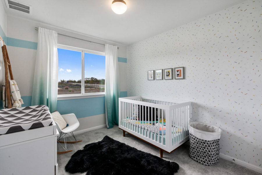 Furnished interior view inside a new home in Whisper Valley, Manor (Image 20).