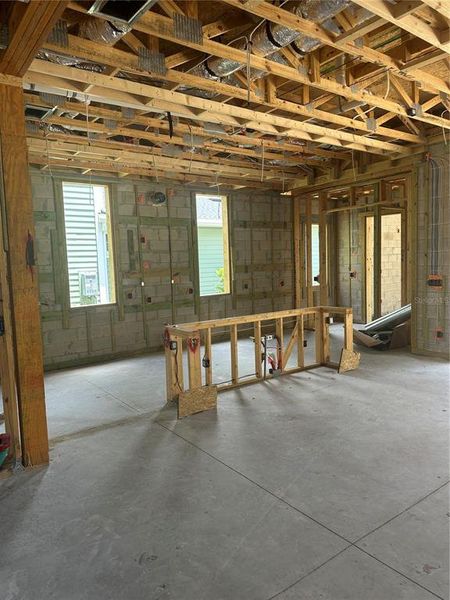 In-progress construction of a new home in , Winter Garden, FL (Image 40).