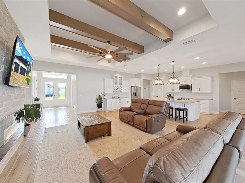 Furnished interior view inside a new home in , Lakeland (Image 40).