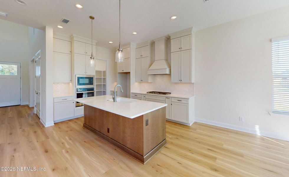 Furnished interior view inside a new home in Nocatee, Ponte Vedra (Image 5).