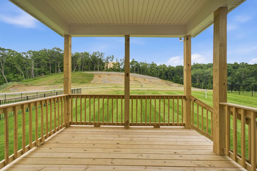 Exterior details and patio area of a home in The Retreat at Norman Farm, Hendersonville (Image 4). Exterior details and patio area of a home in The Retreat at Norman Farm, Hendersonville (Image 4).