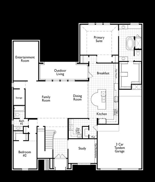 Downstairs Floor Plan