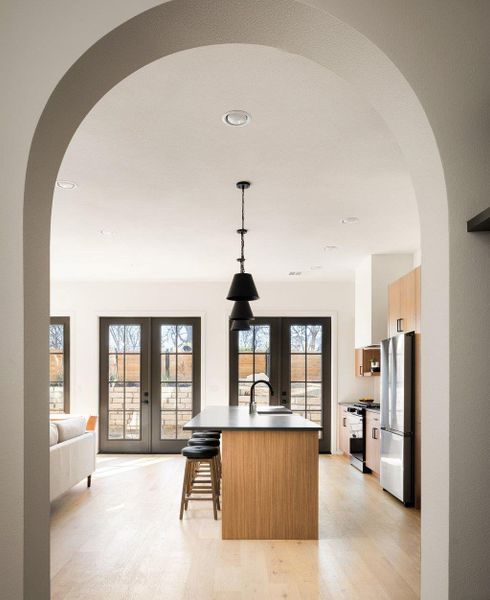 Beautiful arched doorways make a stunning statement. Beautiful arched doorways make a stunning statement.