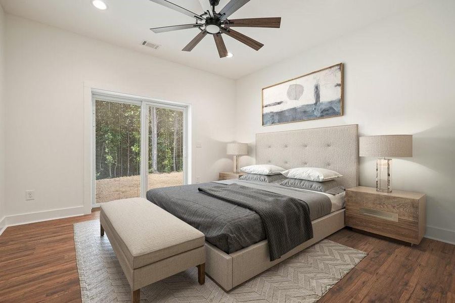 Furnished interior view inside a new home in , Talking Rock (Image 14). Furnished interior view inside a new home in , Talking Rock (Image 14).