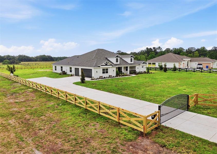 Front exterior of a new home in , Brooksville, FL, highlighting curb appeal (Image 23).
