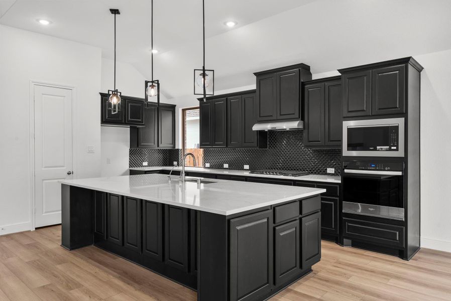 Furnished interior view inside a new home in Colton, Montgomery (Image 10).