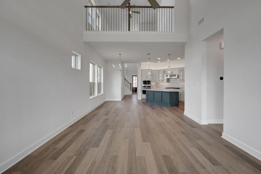 Spacious, unfurnished interior of a new home in Prairieland Village - Grove Collection, Cypress (Image 30).