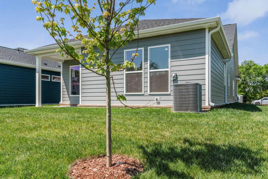 Representative exterior photo of a completed home built from the The Whitfield by David Weekley Homes in Nexus – Park Collection, Gallatin, TN (Image 1).