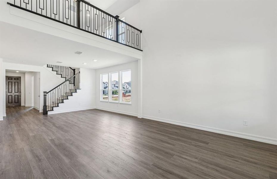 Gathering room with view of main living areas Gathering room with view of main living areas