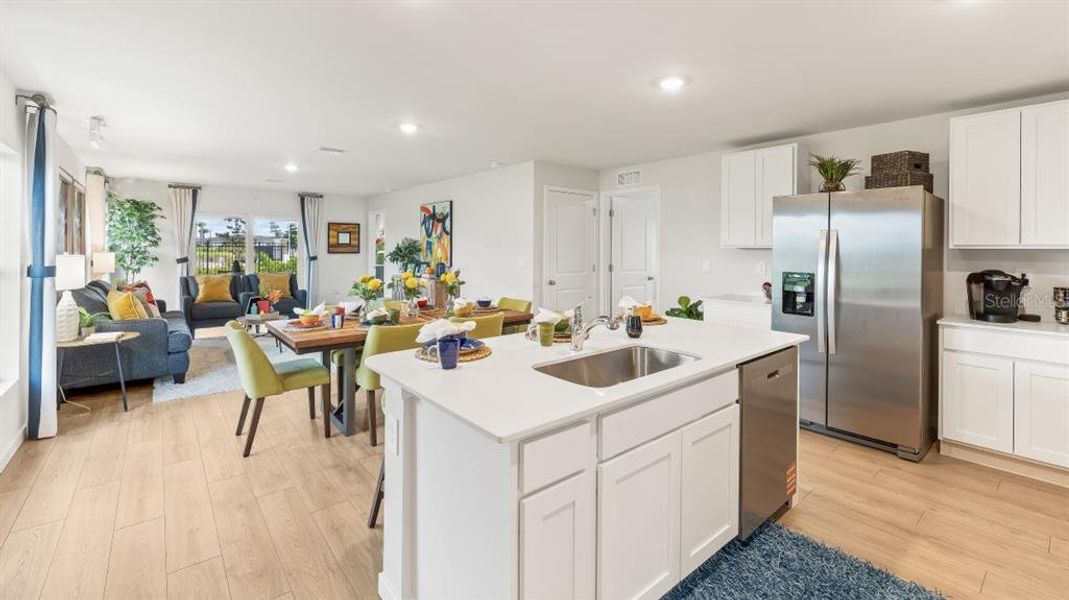 Furnished interior view inside a new home in Driftwood Bay, Port Charlotte (Image 4).