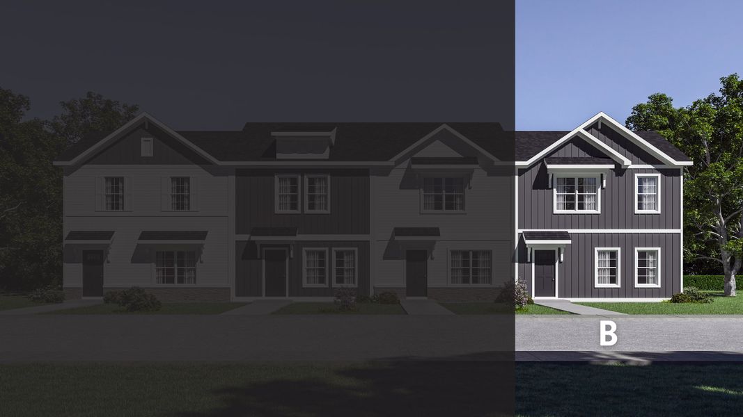 Representative exterior photo of a completed home built from the Sequoia by McGuinn Homes in Towns at Lake Greenwood, Greenwood, SC (Image 2).