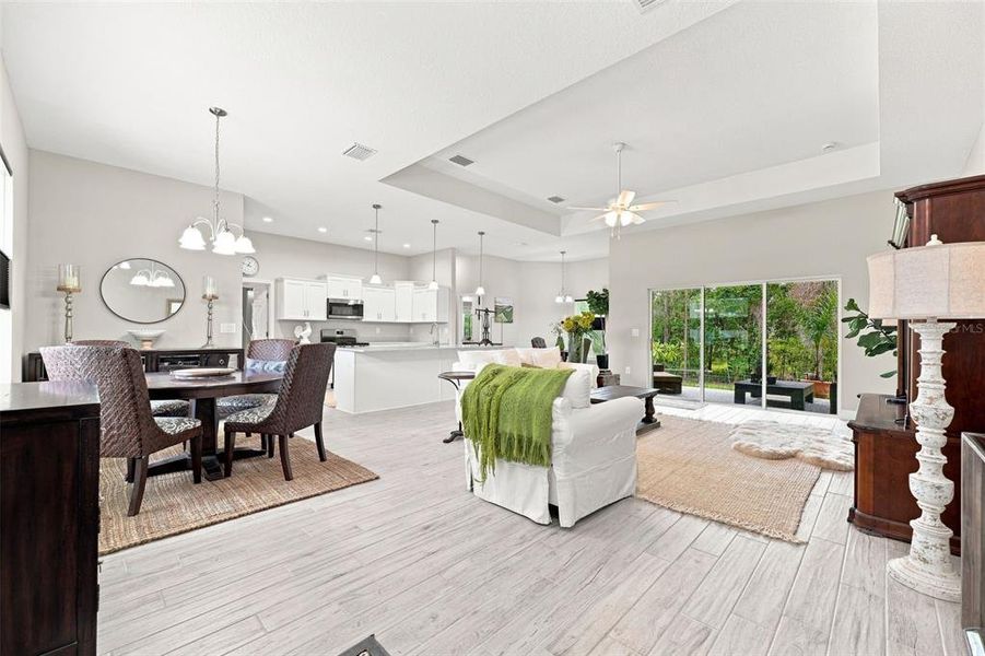 Furnished interior view inside a new home in , Weeki Wachee (Image 36). Furnished interior view inside a new home in , Weeki Wachee (Image 36).