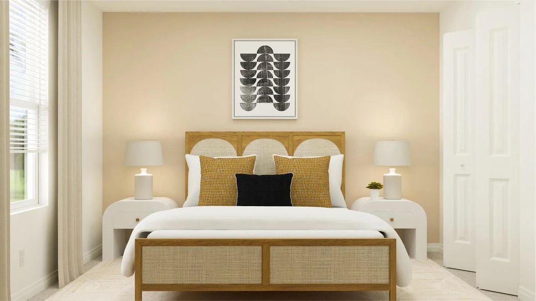 Furnished interior view inside a new home in Brystol at Wylder: The Oaks Collection, Port St. Lucie (Image 6).