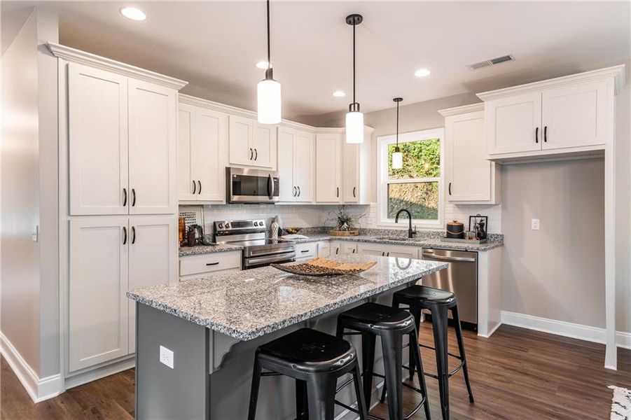 Furnished interior view inside a new home in , East Ellijay (Image 4).