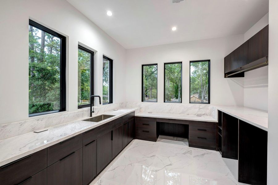 Furnished interior view inside a new home in , Houston (Image 30).