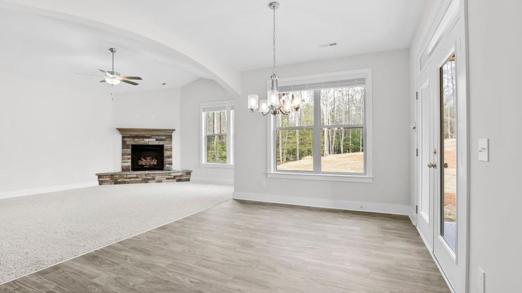 Spacious, unfurnished interior of a new home in Pine Lake Estates, Anderson (Image 22). Spacious, unfurnished interior of a new home in Pine Lake Estates, Anderson (Image 22).