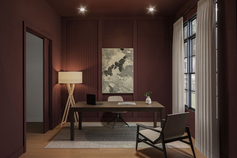 Furnished interior view inside a new home in , Dallas (Image 5). Furnished interior view inside a new home in , Dallas (Image 5).