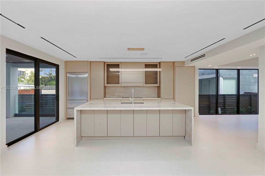 Furnished interior view inside a new home in , Miami (Image 3). Furnished interior view inside a new home in , Miami (Image 3).