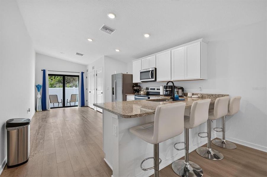 Furnished interior view inside a new home in , Tampa (Image 6).