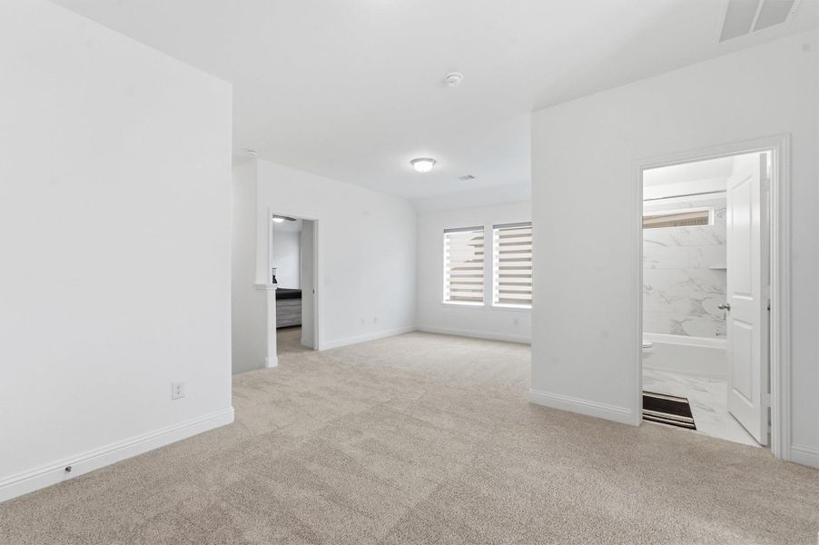 Spacious, unfurnished interior of a new home in , Cypress (Image 24).
