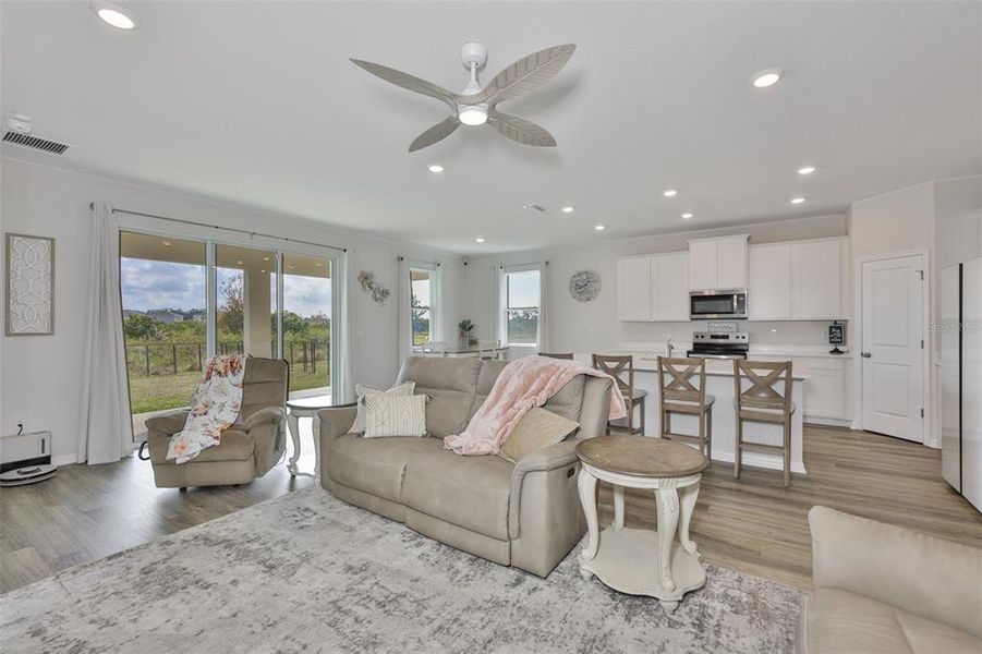 Furnished interior view inside a new home in Silverstone North, Palmetto (Image 9).