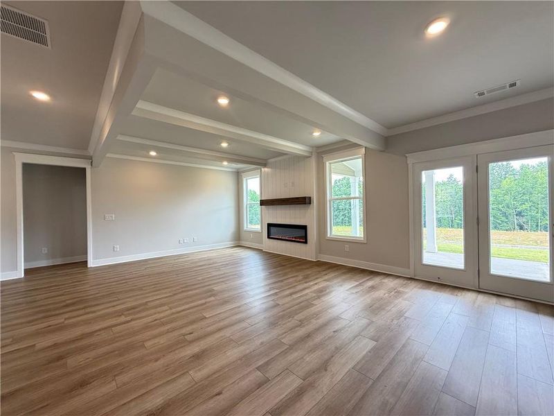 Spacious, unfurnished interior of a new home in Ponderosa Farms Manor, Gainesville (Image 22). Spacious, unfurnished interior of a new home in Ponderosa Farms Manor, Gainesville (Image 22).