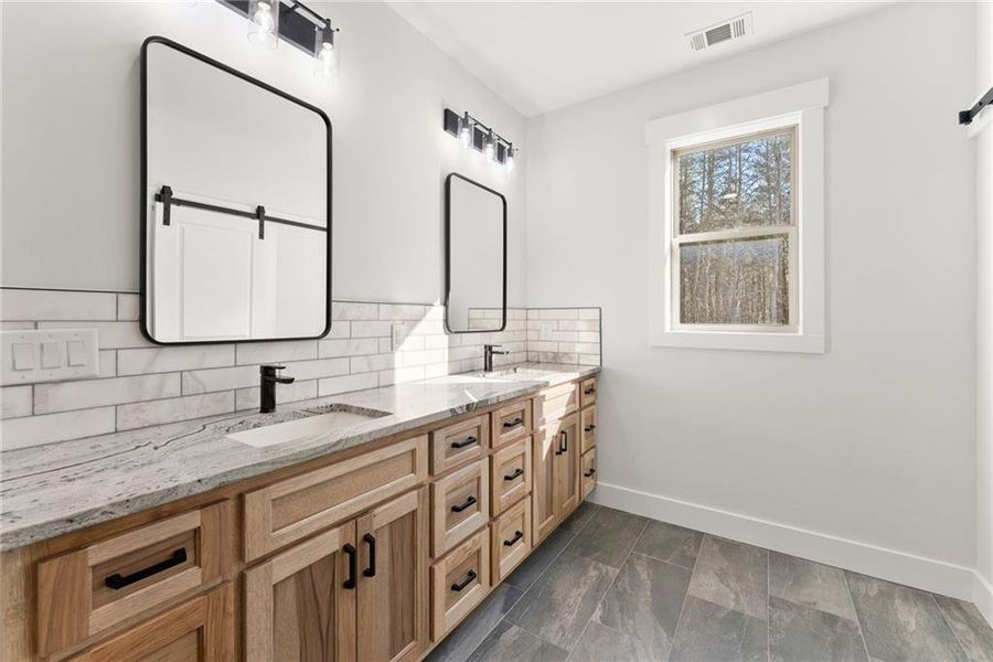 Furnished interior view inside a new home in , Sautee Nacoochee (Image 13). Furnished interior view inside a new home in , Sautee Nacoochee (Image 13).