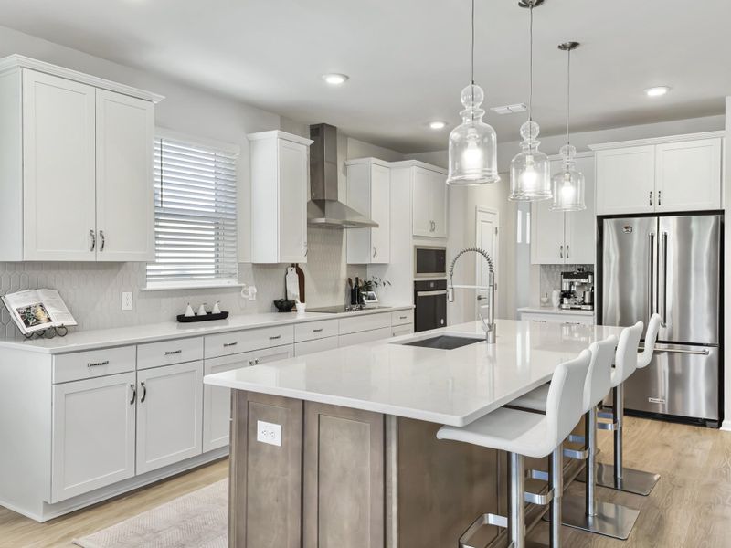 Furnished interior view inside a new home in The Groves of Berkeley, Moncks Corner (Image 40).