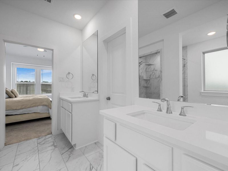 Furnished interior view inside a new home in Emory Glen, Magnolia (Image 8).