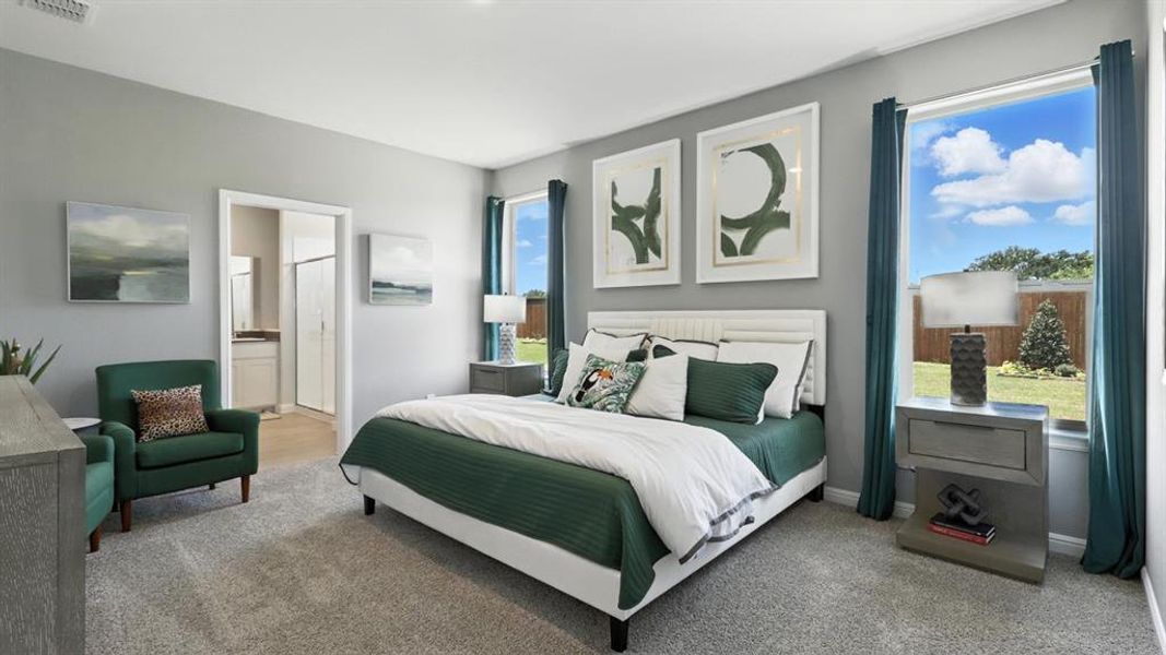 Furnished interior view inside a new home in Vista Point, Grandview (Image 32).