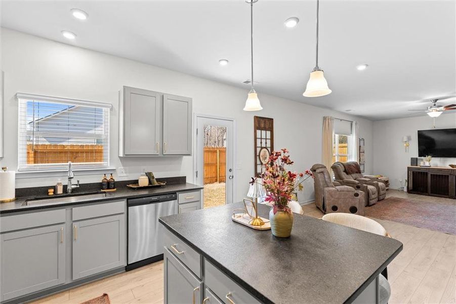 Furnished interior view inside a new home in , Douglasville (Image 8).