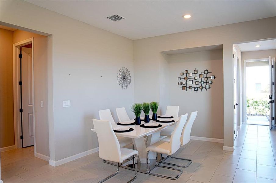 Furnished interior view inside a new home in , Haines City (Image 14).