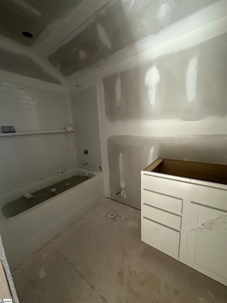 In-progress construction of a new home in Shiloh Trail, Wellford, SC (Image 22).