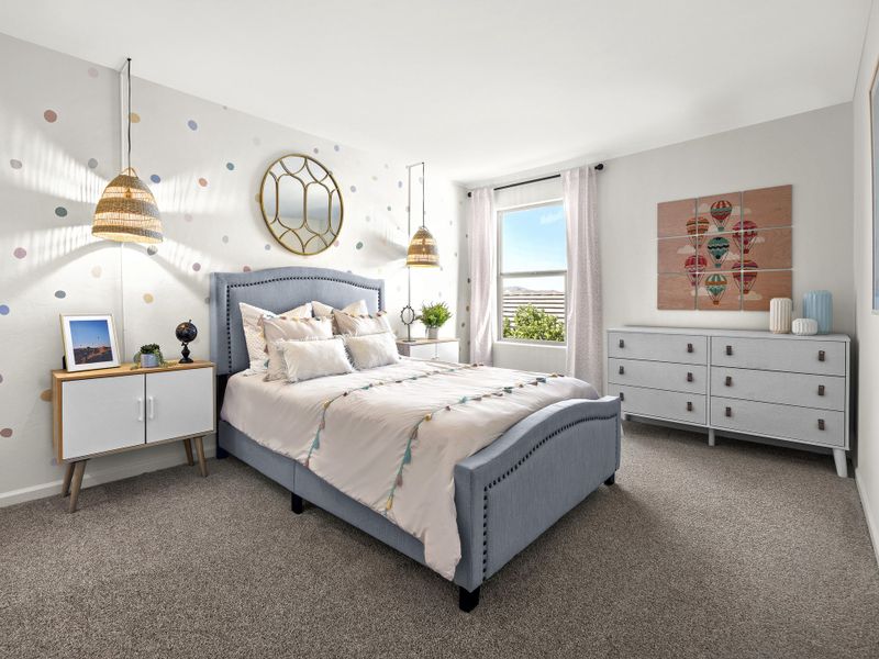 Furnished interior view inside a new home in Hanson Ridge, Vail (Image 14).