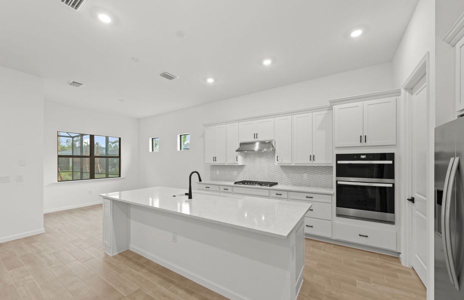 Furnished interior view inside a new home in Terreno, Naples (Image 8).