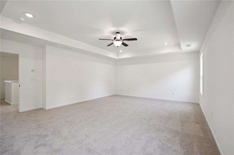 Spacious, unfurnished interior of a new home in Arbors at Richland Creek, Buford (Image 26).