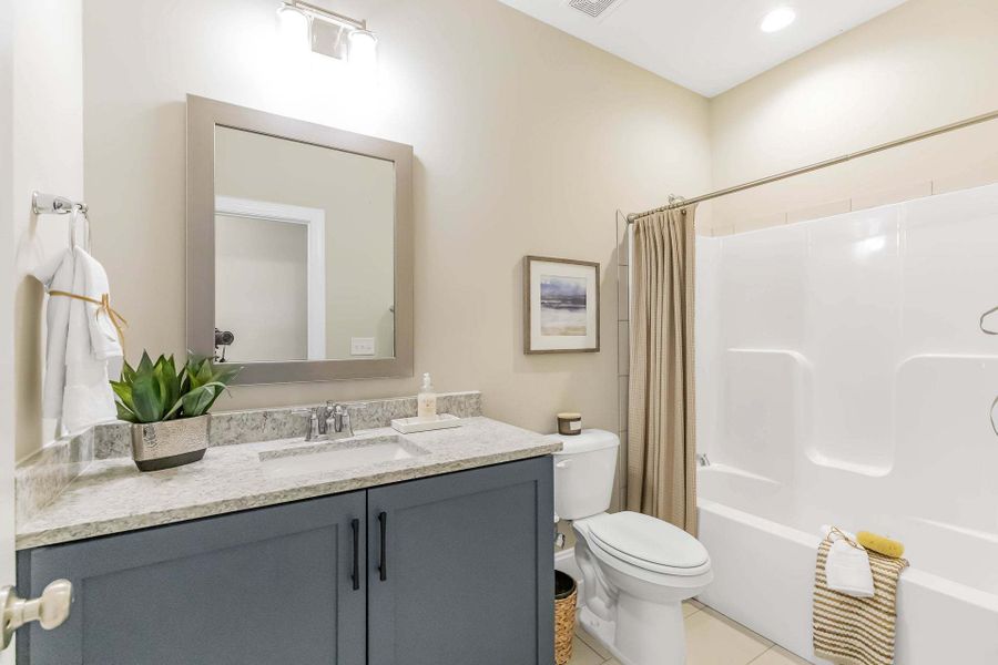 Representative furnished interior of a home built from the Carver by Caviness & Cates Communities in Maggie Way, Wendell (Image 82).