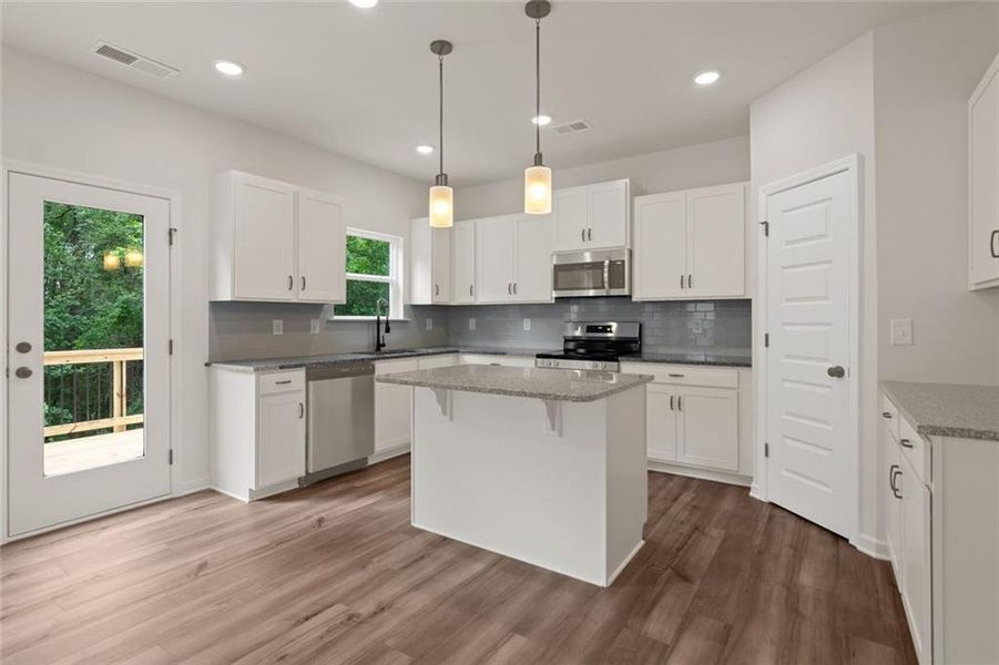 Furnished interior view inside a new home in Roxeywood Park, Winder (Image 6).