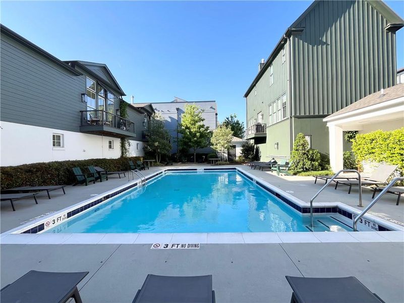 Exterior details and patio area of a home in Summerhill, Atlanta (Image 29).
