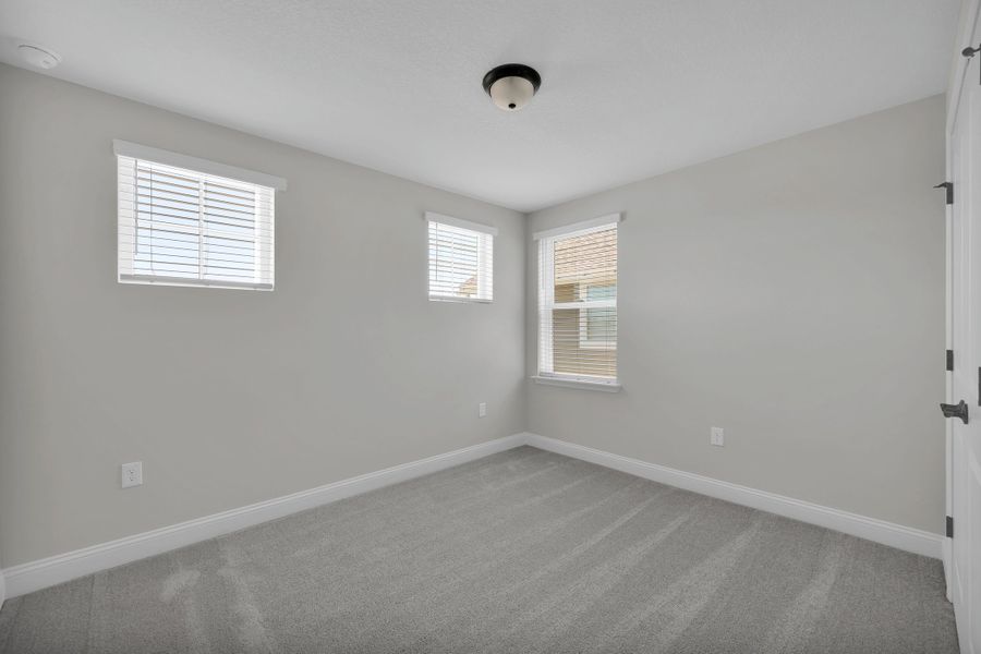 Representative unfurnished interior of a home built from the Miramar by Riverside Homes in Mariposa at EverRange, Jacksonville (Image 81).