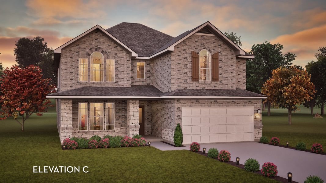 Representative exterior photo of a completed home built from the Snowmass by CastleRock Communities in Sunterra, Katy, TX (Image 23). Representative exterior photo of a completed home built from the Snowmass by CastleRock Communities in Sunterra, Katy, TX (Image 23).